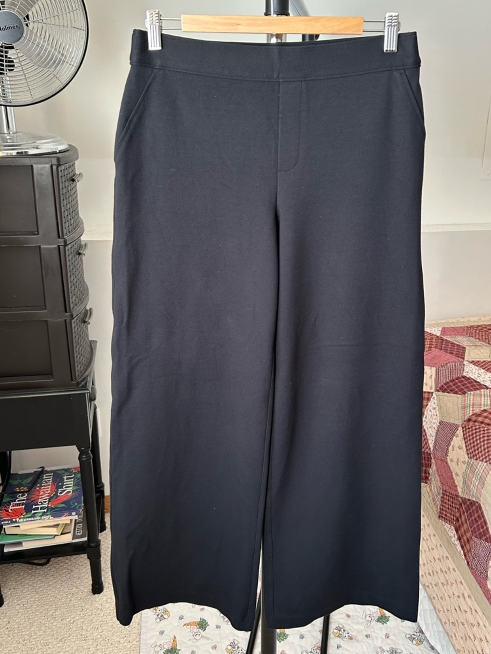 Spanx Perfect Pant Wide Leg Black